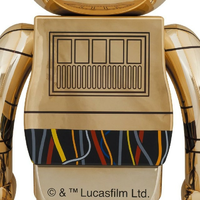 MEDICOM TOY(メディコムトイ)のBE@RBRICK C-3PO(TM) 1000％ エンタメ/ホビーのフィギュア(その他)の商品写真