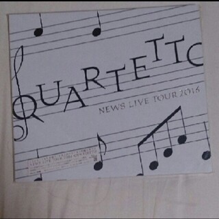 NEWS DVD QUARTETTO 初回盤 BluRay(ミュージック)