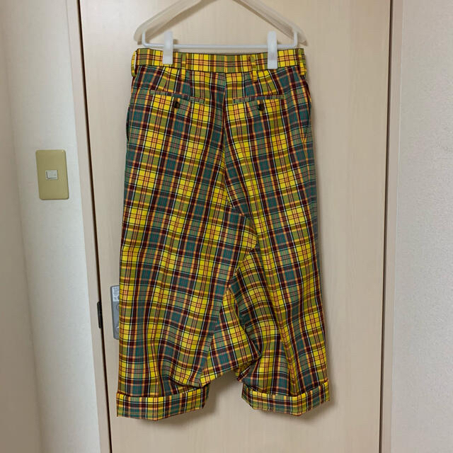 JUNYA WATANABE サルエルパンツ チェック - サルエルパンツ