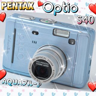 ペンタックス(PENTAX)の皐月【かわいいカメラ】希少カラー❤PENTAX❤コンデジ❤アジサイ(コンパクトデジタルカメラ)