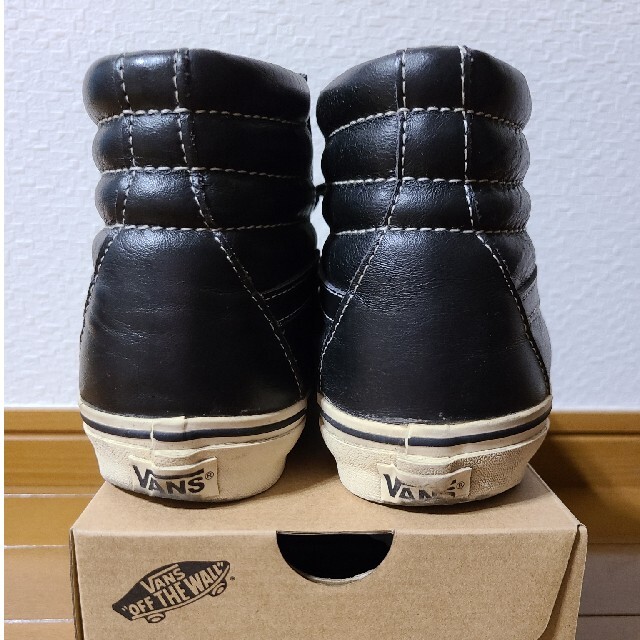 VANS V38CL スケートハイ レザースニーカー 2