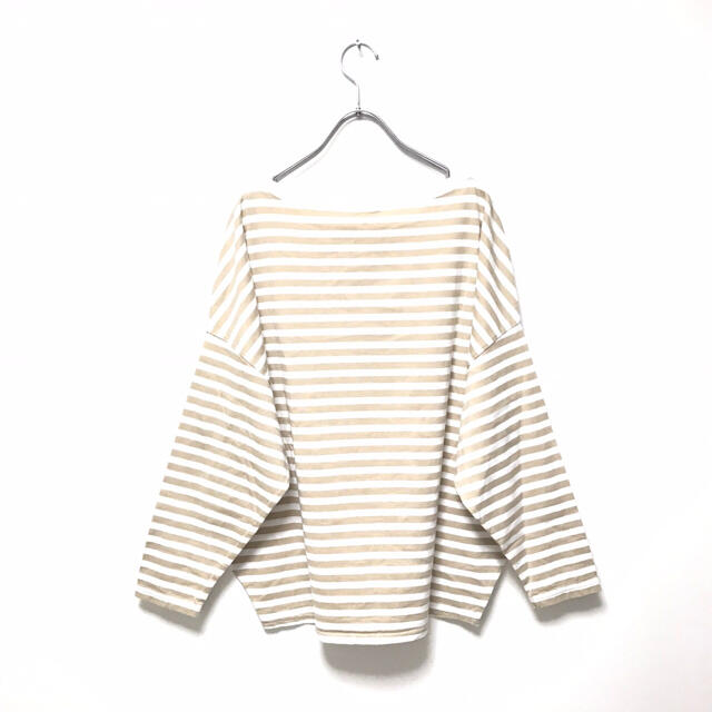 Plage(プラージュ)の新品 20ss プラージュ Feminineドロップショルダー ボーダーTシャツ レディースのトップス(カットソー(長袖/七分))の商品写真