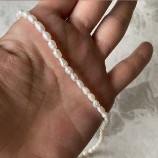 ete - 淡水パール ライスパール バロックパール パール ネックレス