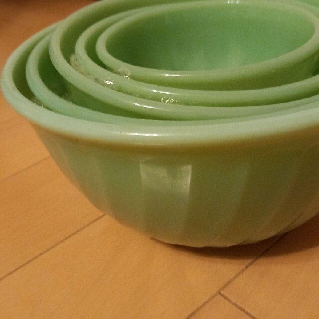 本日限定値下げ❕❕希少‼️ ファイヤーキング スワール ミキシングボウルセット