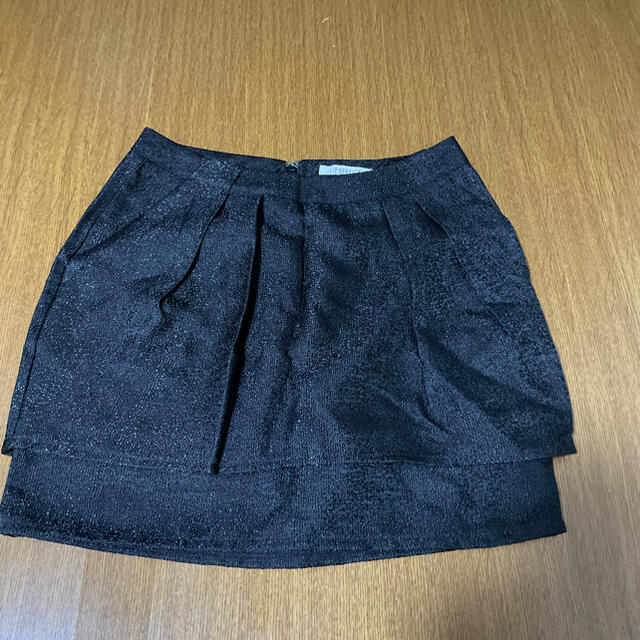 LIP SERVICE(リップサービス)のリップサービス★コクーンミニスカートC レディースのスカート(ミニスカート)の商品写真