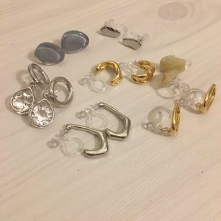 イヤリング　ノンホールピアス(イヤリング)