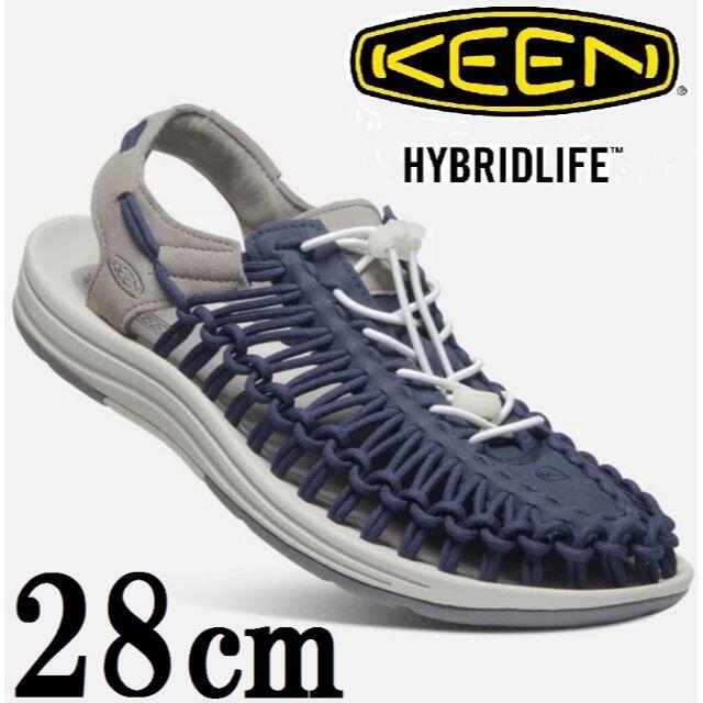 新品 KEEN ユニーク UFO Navy 28cm UNEEK キーンUS10 品質が 60.0%OFF ...