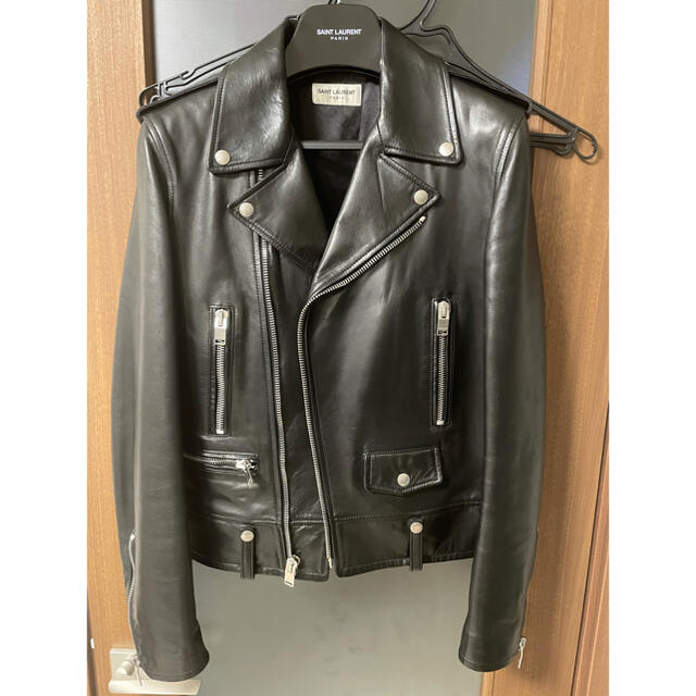 Saint Laurent(サンローラン)のサンローラン　13ss ダブルライダースジャケット メンズのジャケット/アウター(ライダースジャケット)の商品写真