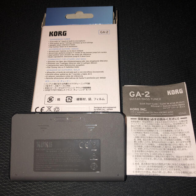 KORG(コルグ)のチューナー 楽器の楽器 その他(その他)の商品写真