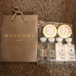 ブルガリ(BVLGARI)の【未使用】ブルガリ アメニティ 紙袋付(サンプル/トライアルキット)