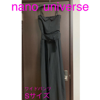 ナノユニバース(nano・universe)のナノユニバース オールインワン ベルト付 S(オールインワン)