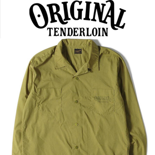 テンダーロイン(TENDERLOIN)の美品 TENDERLOIN T-T/C SOLID SHT(シャツ)