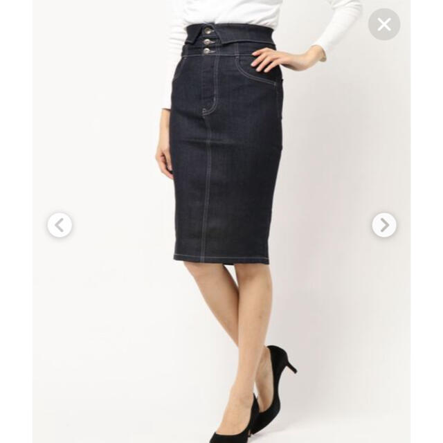 rienda(リエンダ)のタイムセール　リエンダ　デニム　スカート レディースのスカート(ひざ丈スカート)の商品写真