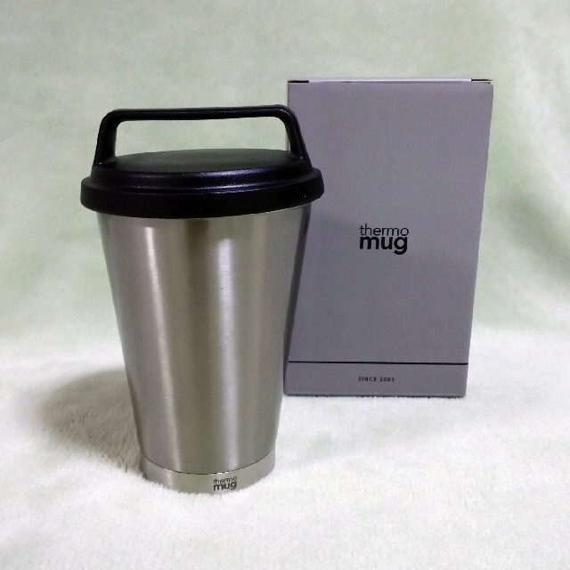 thermo mug(サーモマグ)のthermo mug サーモマグ 新品 silver インテリア/住まい/日用品のキッチン/食器(タンブラー)の商品写真