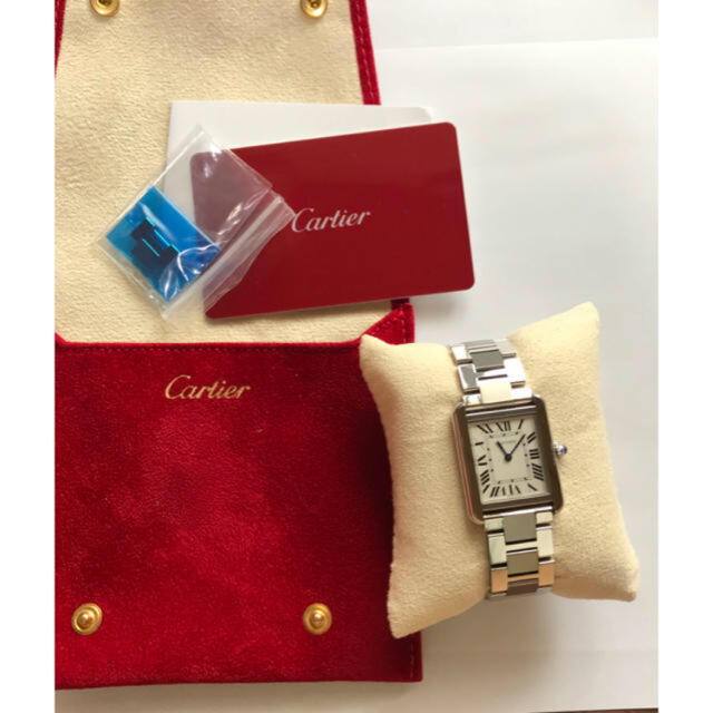 Cartier - カルティエ　タンクソロ　SM  ステンレススチール