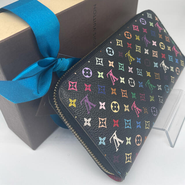 LOUIS VUITTON(ルイヴィトン)の【美品】マルチカラージッピーウォレット レディースのファッション小物(財布)の商品写真