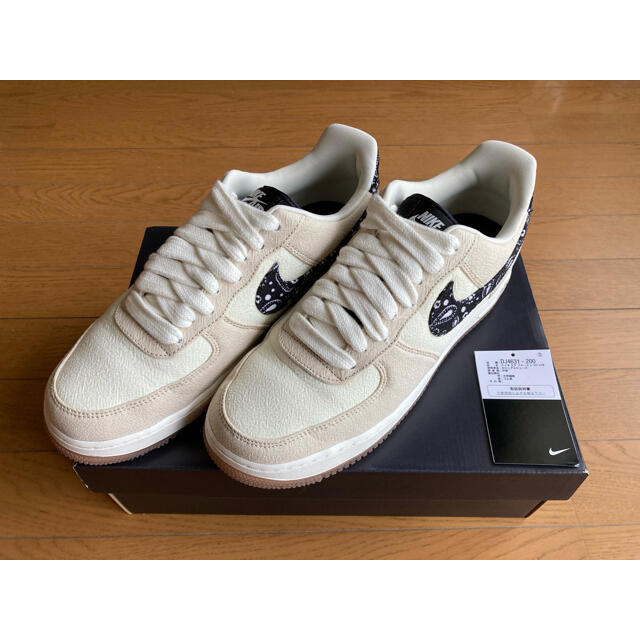 NIKE AIR FORCE1 LOW ペイズリー
