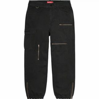 シュプリーム(Supreme)のsupreme 21ss cargo flight pant black 30(ワークパンツ/カーゴパンツ)