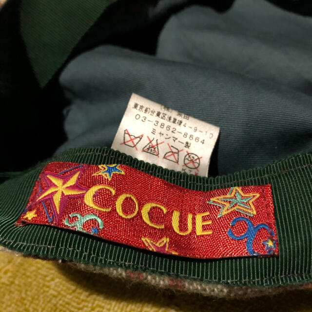 COCUE(コキュ)のハンチング帽　cocue レディースの帽子(ハンチング/ベレー帽)の商品写真