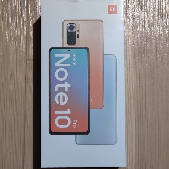 Xiaomi Redmi Note 10 Pro 128G オニキスグレー 国内6GBROM