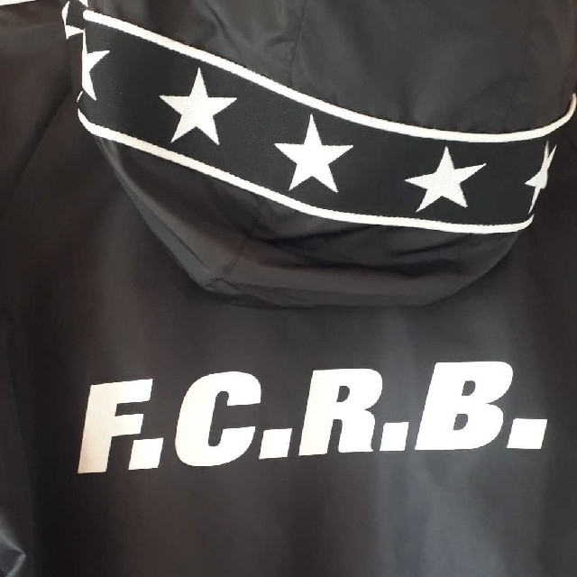 ブラックQUA【美品‼️】F.C.R.Bエフシーレアルブリストル　フードコーチジャケット