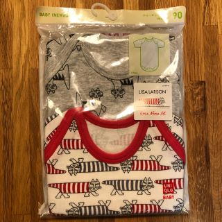 リサラーソン(Lisa Larson)の【未開封品】UNIQLO リサラーソン　コラボ　肌着2枚セット(下着)