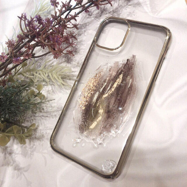 TODAYFUL(トゥデイフル)の【"O"case.】ニュアンスデザインiPhoneケース m-48【11専用】 スマホ/家電/カメラのスマホアクセサリー(iPhoneケース)の商品写真