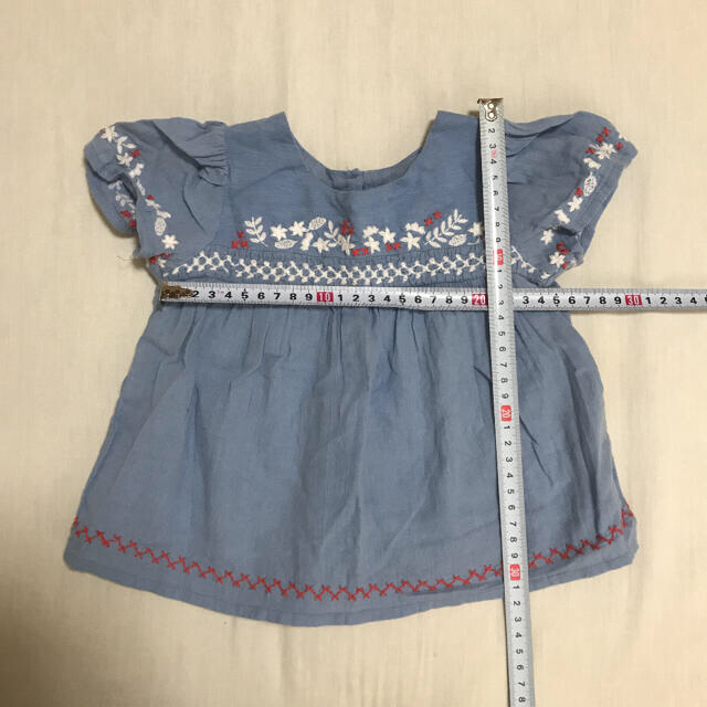 NEXT(ネクスト)のネクスト　チュニック　トップス　80 キッズ/ベビー/マタニティのベビー服(~85cm)(シャツ/カットソー)の商品写真