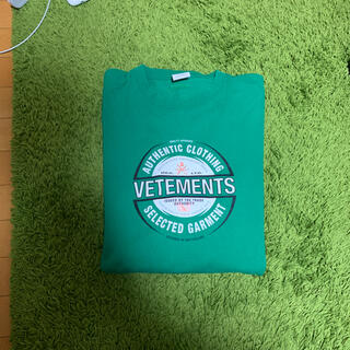 vetements ビールバッジ　オーバーサイズ　Tシャツ(Tシャツ/カットソー(半袖/袖なし))