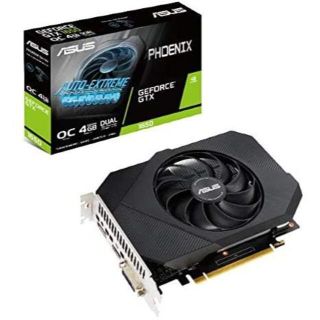 エイスース(ASUS)の[新品未開封]ASUS NVIDIA GTX1650搭載シングルファンモデル(PCパーツ)