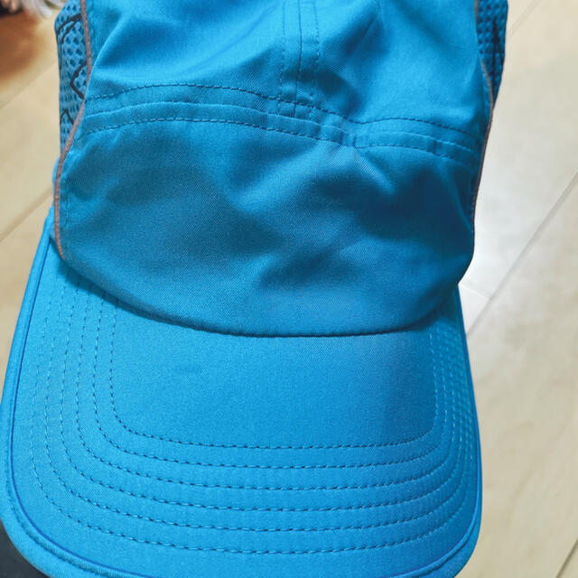 NIKE(ナイキ)のNIKE  エアロビル　ランニングキャップ　ブルー メンズの帽子(キャップ)の商品写真