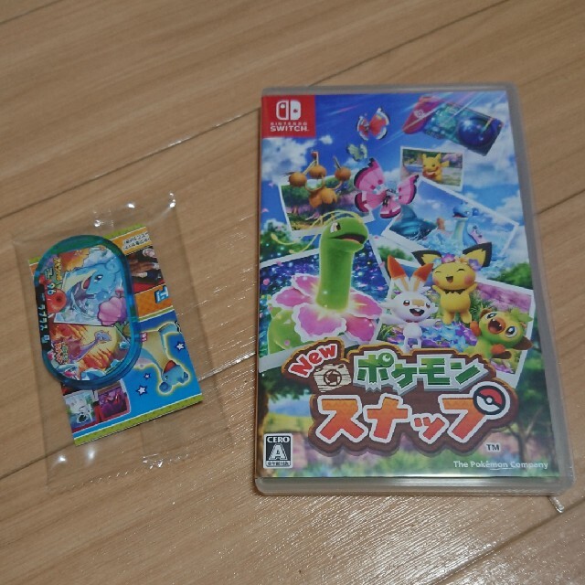 美品 New ポケモンスナップ Switch 特典セット