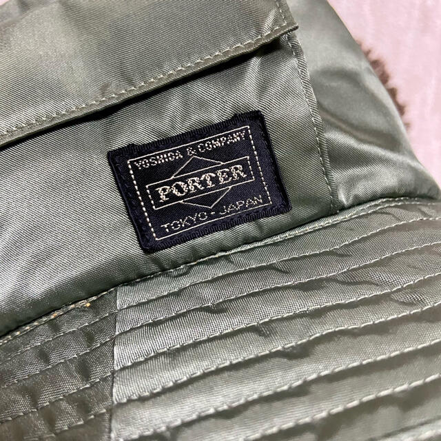 PORTER - 美品!!PORTER*ポーター*ハット*BEAMS*セージグリーン