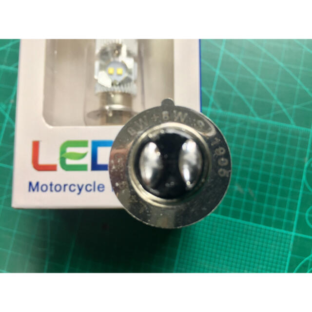 NSR50 NSR80 NS-1 スクーター LEDヘッドライト T19 PH7 自動車/バイクのバイク(パーツ)の商品写真