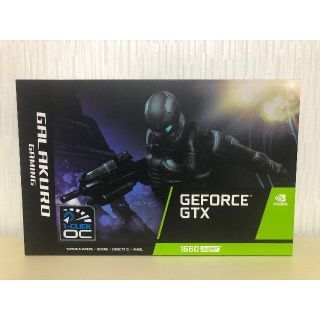 新品未開封品　GALAKURO GEFORCE GTX 1660 Super(PCパーツ)