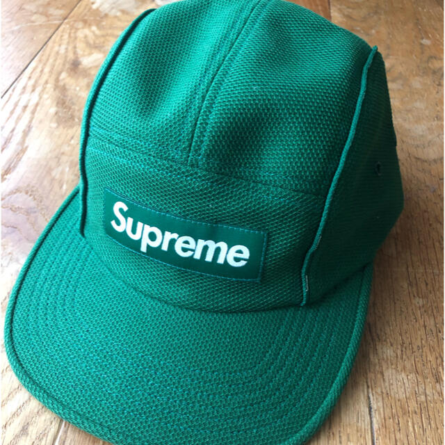 Supreme Pique Piping Camp Cap シュプリーム