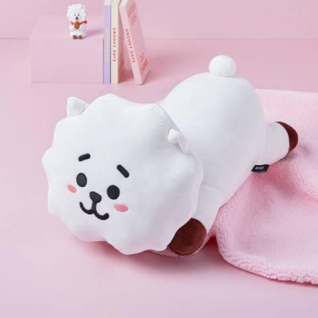 アイドルグッズBT21公式　 RJ 寝そべりぬいぐるみ50㎝