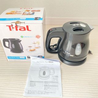 ティファール(T-fal)のT-fal  アプレシアAg+ ロック黒(電気ケトル)