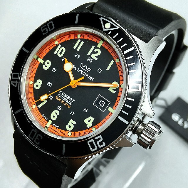 ☆大感謝セール】 GLYCINE グライシン コンバット6 自動巻き