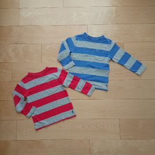 ベビーギャップ(babyGAP)の100センチ baby GAP  ロンT 2枚セット(Tシャツ/カットソー)