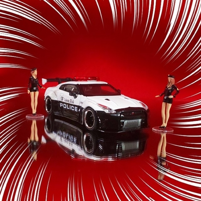 税込】 ⭐️ポリス仕様 ♥️リバティーウォーク LB☆WORKS GT-R