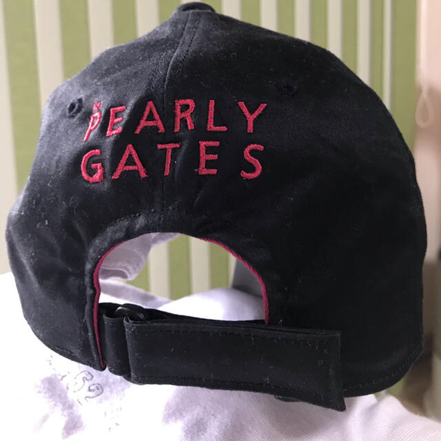 PEARLY GATES(パーリーゲイツ)のrouge様専用　キャップ　(新品未使用) スポーツ/アウトドアのゴルフ(その他)の商品写真