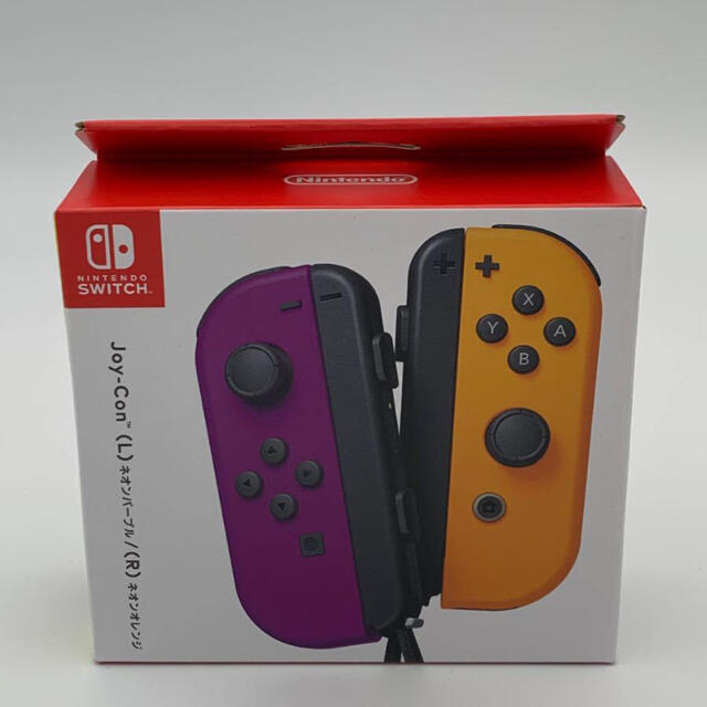 Nintendo Switch Joy-Con ネオンパープル　ネオンオレンジ