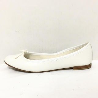 レペット(repetto)のレペット 37 1/2 レディース - 白 リボン(その他)