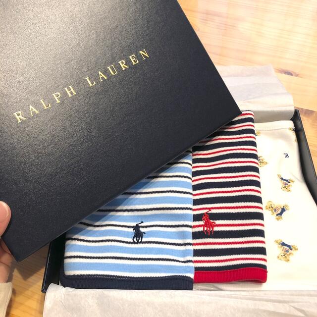 Ralph Lauren(ラルフローレン)のラルフローレン　スタイ３枚 キッズ/ベビー/マタニティのこども用ファッション小物(ベビースタイ/よだれかけ)の商品写真