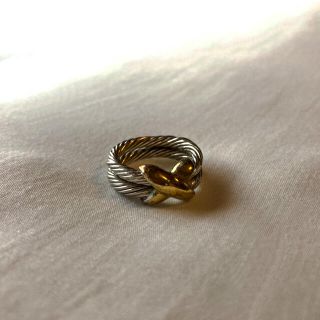 ୨୧ Vintage rétro Twist Cross Ring(リング(指輪))