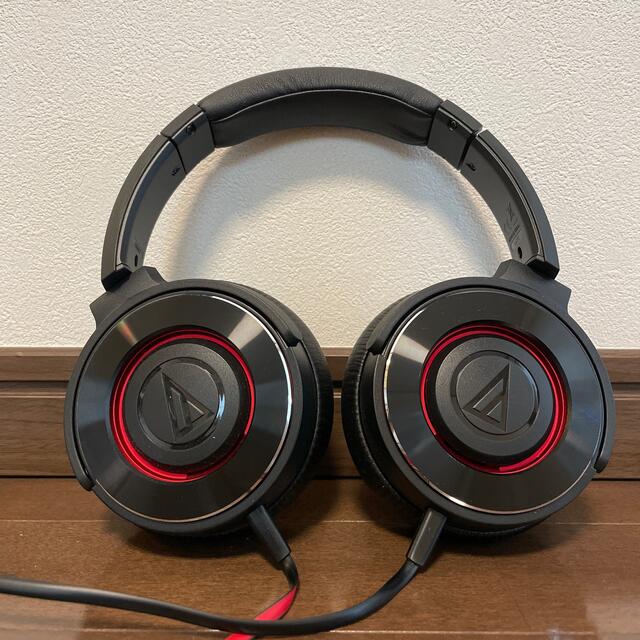 audio-technica(オーディオテクニカ)のaudio-technica ヘッドホン ATH-WS550 美品 本体のみ スマホ/家電/カメラのオーディオ機器(ヘッドフォン/イヤフォン)の商品写真