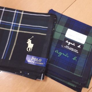 ポロラルフローレン(POLO RALPH LAUREN)の新品未使用ハンカチまとめ売り(ハンカチ/ポケットチーフ)