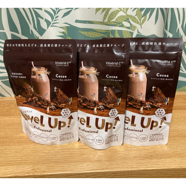 レベルアップ　ココアミルク風味　Level  up professional 食品/飲料/酒の健康食品(その他)の商品写真