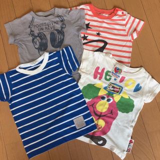 ラブレボリューション(LOVE REVOLUTION)の90センチ　半袖Tシャツ4枚セット①(Tシャツ/カットソー)